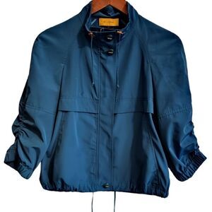ST. John Zip Front Utility Jacket Size P